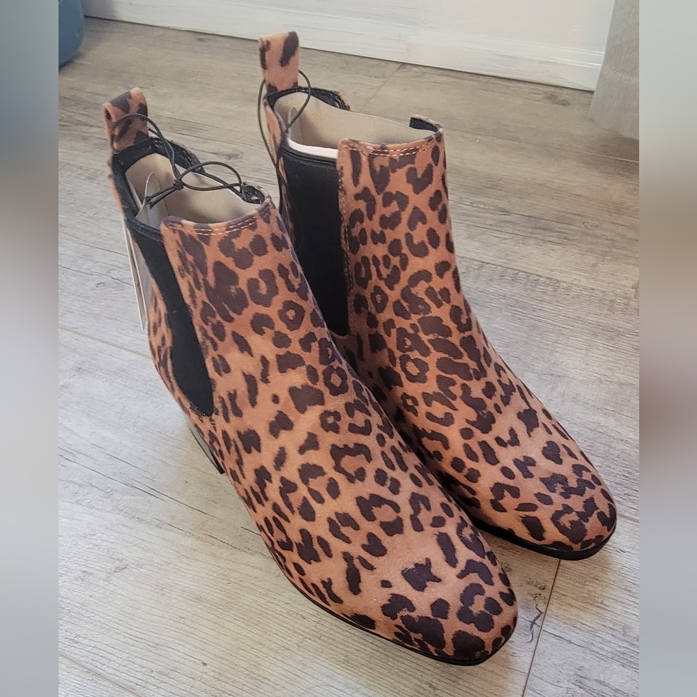 Cheetah Print Boots